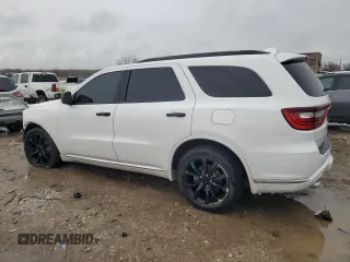 2018 Dodge Durango Citadel Anodized Platinum with VIN 1C4SDJET2JC102115, listed as a Copart auction lot 47318625 with 114,770 mi miles and Salvage title. Bid and sale history available at DreamBid. Image 2.