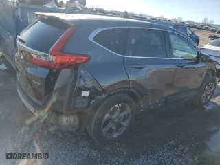 2019 Honda CR-V EX with VIN 7FARW2H52KE006215, listed as a Copart auction lot 87748865 with 124,335 mi miles and Salvage Title. Bid and sale history available at carsss.com. Image 3.