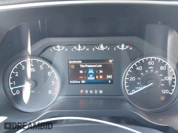 2023 Ford F-150 XL with VIN 1FTEX1C55PKE05056, listed as a IAAI auction lot 42466045 with 54,329 mi miles and . Bid and sale history available at DreamBid. Image 7.