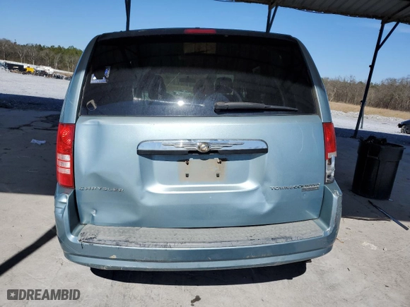 2009 Chrysler Town & Country Touring with VIN 2A8HR54199R537020, listed as a Copart auction lot 45445825 with 0 mi miles and Salvage Title. Bid and sale history available at carsss.com. Image 6.