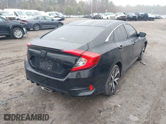 2019 Honda Civic Sport with VIN 2HGFC2F86KH566920, listed as a IAAI auction lot 41838032 with 58,917 mi miles and . Bid and sale history available at DreamBid. Image 4.