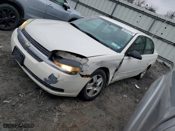 2005 Chevrolet Malibu LS with VIN 1G1ZT52845F299875, listed as a Copart auction lot 50137215 with 135,058 mi miles and Salvage Title. Bid and sale history available at carsss.com. Image 1.