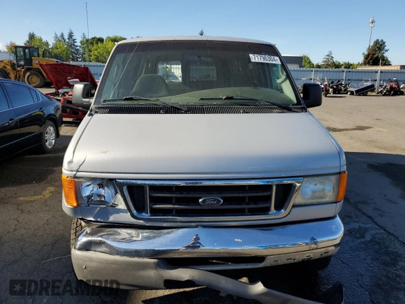 2007 Ford Econoline Passenger XL with VIN 1FBNE31L67DB06686, listed as a Copart auction lot 71796304 with 268,977 mi miles and Salvage Title. Bid and sale history available at carsss.com. Image 5.