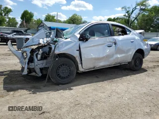 2020 Mitsubishi Mirage ES with VIN ML32F3FJ1LHF06232, listed as a Copart auction lot 55280225 with Not provided miles and Salvage title. Bid and sale history available at DreamBid. Image 1.