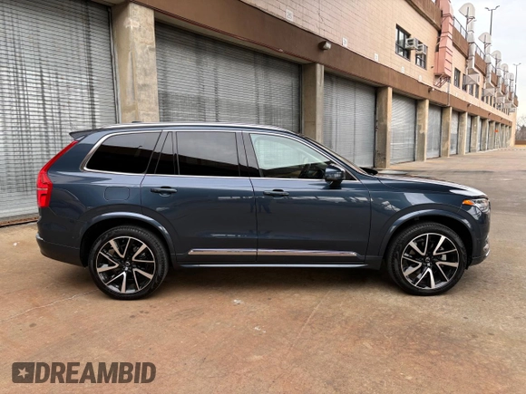 2024 Volvo XC90 Plus Bright Theme with VIN YV4062PE3R1155917, listed as a Copart auction lot 44853265 with 7,968 mi miles and Salvage title. Bid and sale history available at DreamBid. Image 15.