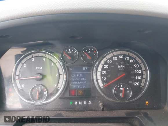 2009 Dodge 1500 SLT with VIN 1D3HB13T39S789827, listed as a IAAI auction lot 41504667 with 201,152 mi miles and . Bid and sale history available at DreamBid. Image 7.
