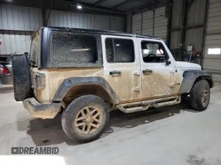 2024 Jeep Wrangler Sport with VIN 1C4PJXKNXRW233990, listed as a Copart auction lot 44586675 with 16,302 mi miles and Salvage title. Bid and sale history available at DreamBid. Image 3.