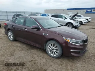 2018 Kia Optima LX with VIN 5XXGT4L34JG254135, listed as a Copart auction lot 59847805 with 120,901 mi miles and Salvage title. Bid and sale history available at DreamBid. Image 4.