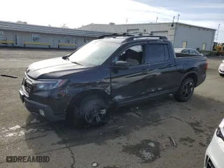 2018 Honda Ridgeline Black Edition with VIN 5FPYK3F83JB011693, listed as a Copart auction lot 86871494 with 59,047 mi miles and Salvage Title. Bid and sale history available at carsss.com. Image 1.