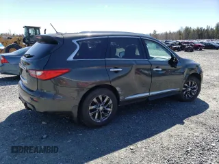 2013 Infiniti JX35 with VIN 5N1AL0MM3DC304593, listed as a Copart auction lot 48988804 with Not Provided miles and Clean Title. Bid and sale history available at DreamBid. Image 3.
