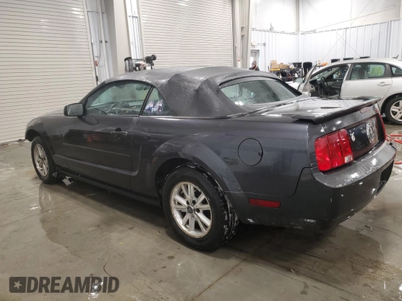 2007 Ford Mustang Deluxe with VIN 1ZVFT84N375322065, listed as a Copart auction lot 46120295 with 139,159 mi miles and Clean Title. Bid and sale history available at carsss.com. Image 2.