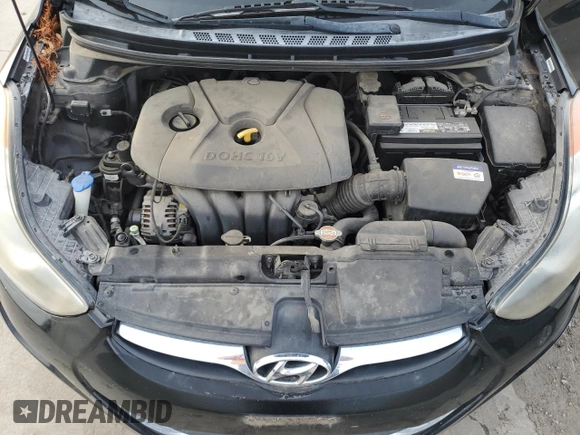 2012 Hyundai Elantra GLS с VIN KMHDH4AEXCU183296, выставлен на аукционе Copart как лот 50887385 с пробегом Не указан миль и Списание • Salvage title. История ставок и продаж доступна на DreamBid. Изображение 11.