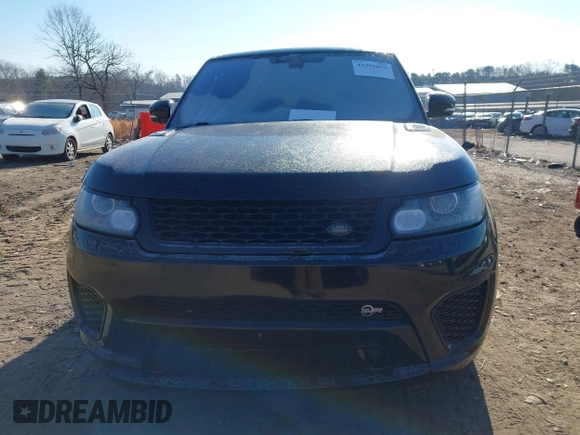 2016 Land Rover Range Rover Sport SVR with VIN SALWZ2EFXGA589337, listed as a IAAI auction lot 41395075 with 71,364 mi miles and . Bid and sale history available at DreamBid. Image 13.
