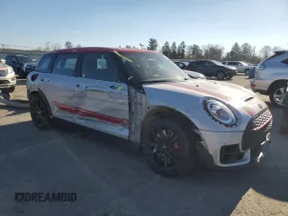 2020 MINI Clubman John Cooper Works with VIN WMWJZ9C06L2M50946, listed as a Copart auction lot 87893235 with 18,258 mi miles and Salvage Title. Bid and sale history available at carsss.com. Image 4.