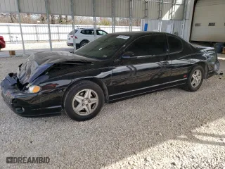 2004 Chevrolet Monte Carlo SS with VIN 2G1WX12K449316368, listed as a Copart auction lot 49413425 with 166,244 mi miles and Salvage Title. Bid and sale history available at carsss.com. Image 1.