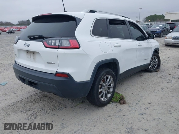 2019 Jeep Cherokee Latitude Plus with VIN 1C4PJLLN5KD171875, listed as a IAAI auction lot 41522475 with 82,161 mi miles. Bid and sale history available at carsss.com. Image 4.