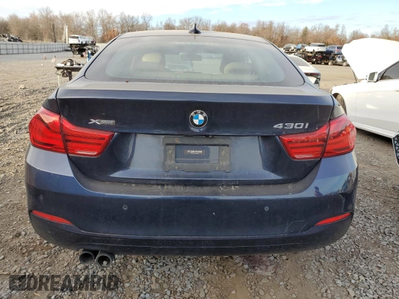 2018 BMW 4 Series 430i xDrive with VIN WBA4J3C50JBG96064, listed as a Copart auction lot 81169604 with 131,067 mi miles and Salvage Title. Bid and sale history available at DreamBid. Image 6.