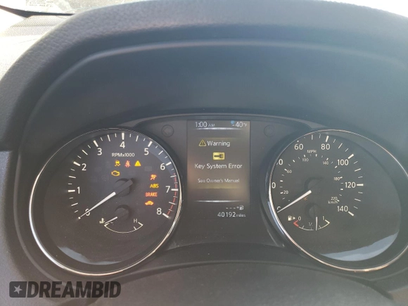 2017 Nissan Rogue SV с VIN KNMAT2MV3HP591375, выставлен на аукционе Copart как лот 55162555 с пробегом 40 192 миль миль и Списание • Salvage title. История ставок и продаж доступна на DreamBid. Изображение 9.