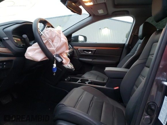 2022 Honda CR-V EX-L with VIN 7FARW2H83NE050870, listed as a Copart auction lot 72884372 with 1,613 mi miles and . Bid and sale history available at DreamBid. Image 7.
