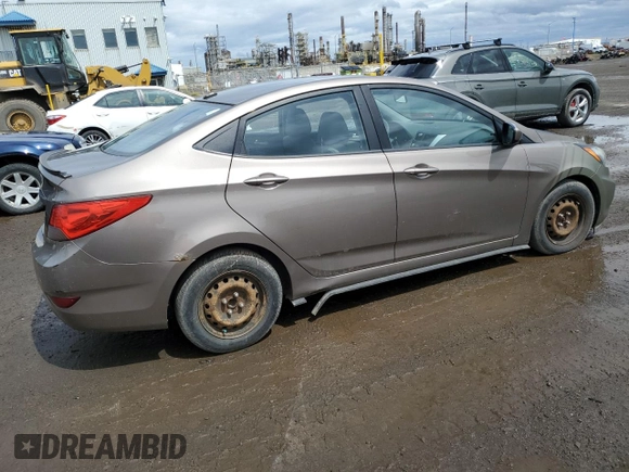 2013 Hyundai Accent GLS with VIN KMHCT4AE1DU336921, listed as a Copart auction lot 55350015 with 188,916 mi miles and Clean title. Bid and sale history available at DreamBid. Image 3.