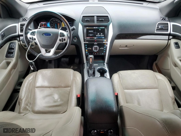 2014 Ford Explorer Limited with VIN 1FM5K8F80EGC25587, listed as a Copart auction lot 50420435 with 201,248 mi miles and Salvage Title. Bid and sale history available at carsss.com. Image 8.
