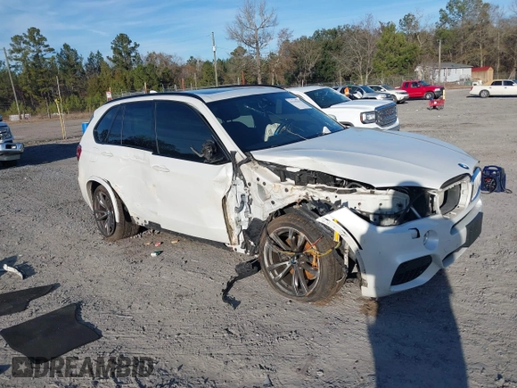 2015 BMW X5 xDrive50i z VIN 5UXKR6C58F0J78013, wystawiony jako IAAI lot #41335257 z przebiegiem Nie podano mil oraz . Historia ofert i sprzedaży dostępna na DreamBid. Obrazek 1.