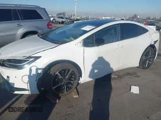 2024 Toyota Prius LE with VIN JTDACAAU1R3015637, listed as a IAAI auction lot 41216887 with 1 mi miles. Bid and sale history available at carsss.com. Image 17.