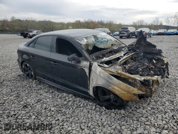 2016 Audi A3 Premium with VIN WAUB8GFF9G1113064, listed as a Copart auction lot 54596825 with Not Provided miles and Salvage Title. Bid and sale history available at DreamBid. Image 4.