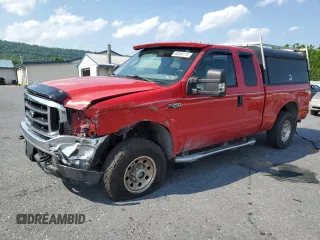 2003 Ford F-250 XL with VIN 1FTNX21L93EA90875, listed as a Copart auction lot 60304115 with 136,956 mi miles and Salvage title. Bid and sale history available at DreamBid. Image 1.