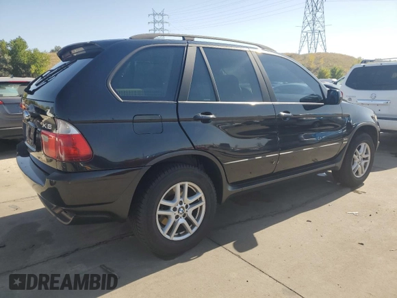2004 BMW X5 3.0i with VIN 5UXFA13504LU40887, listed as a Copart auction lot 74316754 with 243,484 mi miles and Clean Title. Bid and sale history available at carsss.com. Image 3.