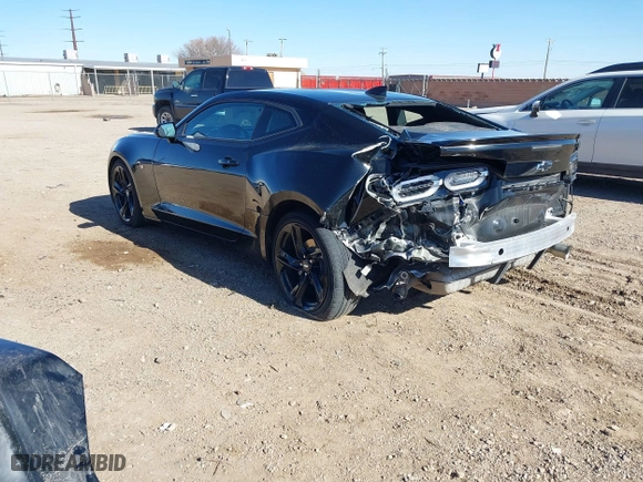 2019 Chevrolet Camaro 1LT with VIN 1G1FB1RS5K0124128, listed as a IAAI auction lot 41391783 with 54,261 mi miles. Bid and sale history available at carsss.com. Image 3.