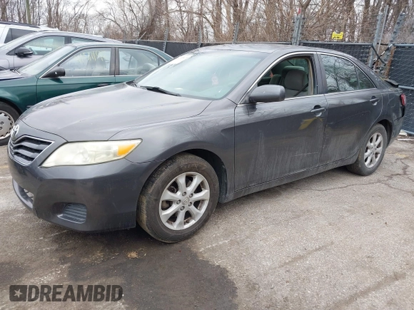 2011 Toyota Camry LE with VIN 4T4BF3EK0BR163490, listed as a IAAI auction lot 41535073 with 221,253 mi miles. Bid and sale history available at carsss.com. Image 2.