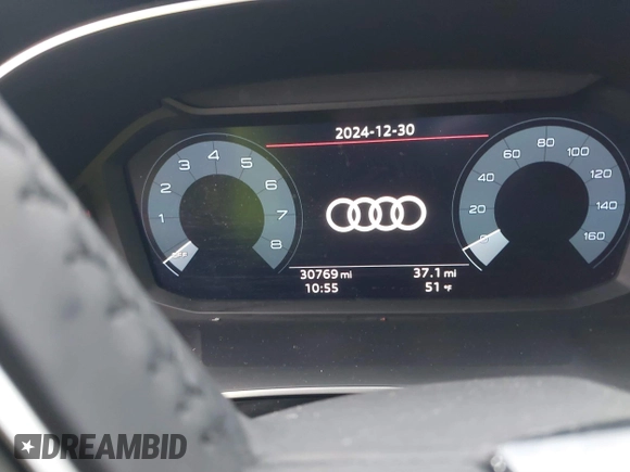 2020 Audi Q3 S line Premium with VIN WA1DECF36L1094769, listed as a IAAI auction lot 41191285 with 30,769 mi miles and . Bid and sale history available at DreamBid. Image 7.