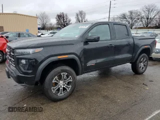 2023 GMC Canyon 4WD AT4 with VIN 1GTP6DEK6P1139567, listed as a Copart auction lot 85416794 with 26,583 mi miles and Salvage Title. Bid and sale history available at carsss.com. Image 1.