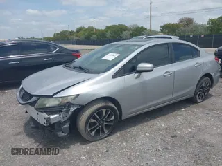2015 Honda Civic Sedan EX with VIN 19XFB2F83FE116399, listed as a IAAI auction lot 42050811 with 156,682 mi miles. Bid and sale history available at carsss.com. Image 18.