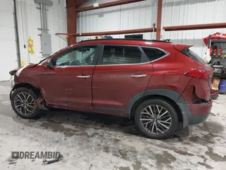 2019 Hyundai Tucson Ultimate with VIN KM8J3CAL2KU005486, listed as a IAAI auction lot 41605303 with 4,033 mi miles. Bid and sale history available at carsss.com. Image 14.