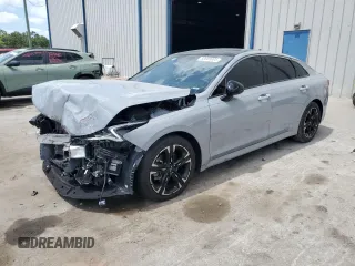 2022 Kia K5 GT-Line z VIN 5XXG64J26NG082794, wystawiony jako Copart lot #53688995 z przebiegiem 44 502 mil mil oraz Szkoda całkowita • Salvage title. Historia ofert i sprzedaży dostępna na DreamBid. Obrazek 1.