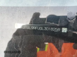 2020 Toyota Prius LE with VIN JTDL9RFU0L3018258, listed as a Copart auction lot 48547865 with 116,591 mi miles and Salvage Title. Bid and sale history available at DreamBid. Image 12.