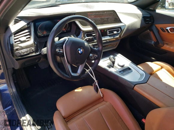 2020 BMW Z4 sDrive30i with VIN WBAHF3C08LWW63362, listed as a Copart auction lot 58871973 with 19,257 mi miles. Bid and sale history available at carsss.com. Image 8.