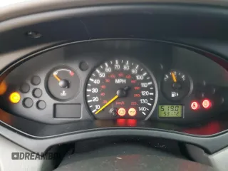 2000 Ford Focus SE with VIN 1FAFP36P2YW348280, listed as a Copart auction lot 55479335 with 53,172 mi miles and Salvage title. Bid and sale history available at DreamBid. Image 9.