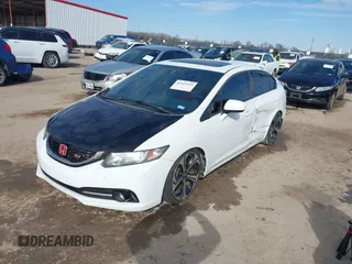 2015 Honda Civic Sedan Si with VIN 2HGFB6E53FH707773, listed as a IAAI auction lot 41427654 with 90,583 mi miles. Bid and sale history available at carsss.com. Image 2.