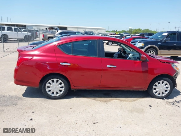 2015 Nissan Versa SV with VIN 3N1CN7AP3FL836886, listed as a IAAI auction lot 41983935 with 216,837 mi miles. Bid and sale history available at carsss.com. Image 14.