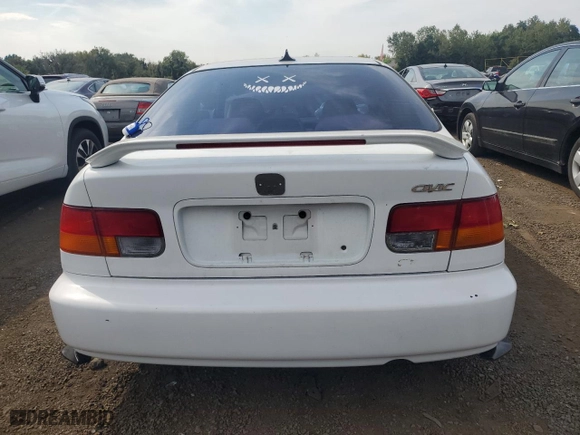 1996 Honda Civic EX with VIN 1HGEJ8148TL044772, listed as a Copart auction lot 77004434 with 174,178 mi miles and Salvage Title. Bid and sale history available at carsss.com. Image 6.