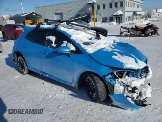 2022 Toyota Corolla Hatchback with VIN JTNK4MBE8N3170833, listed as a Copart auction lot 45928985 with 0 mi miles and Non Repairable. Bid and sale history available at carsss.com. Image 4.