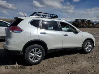 2015 Nissan Rogue SV with VIN 5N1AT2MK1FC855229, listed as a Copart auction lot 53150935 with 144,145 mi miles and Salvage Title. Bid and sale history available at DreamBid. Image 3.
