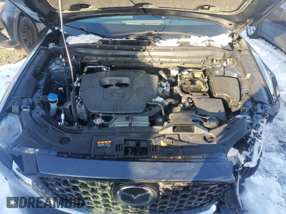 2025 Mazda CX-5 2.5 S Premium Plus Package with VIN JM3KFBEM3S0549118, listed as a Copart auction lot 43391455 with 3,141 mi miles and Salvage Title. Bid and sale history available at carsss.com. Image 12.