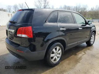 2012 Kia Sorento LX with VIN 5XYKT4A18CG232603, listed as a Copart auction lot 51419815 with 141,911 mi miles and Non Repairable. Bid and sale history available at carsss.com. Image 3.