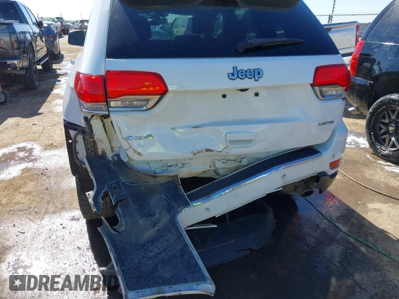 2017 Jeep Grand Cherokee Limited with VIN 1C4RJFBG2HC755095, listed as a IAAI auction lot 41489431 with 128,735 mi miles. Bid and sale history available at carsss.com. Image 6.
