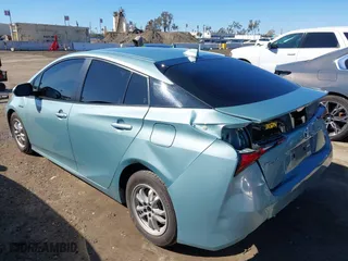 2022 Toyota Prius L Eco with VIN JTDKAMFU3N3187053, listed as a IAAI auction lot 41741417 with 152,444 mi miles. Bid and sale history available at carsss.com. Image 3.