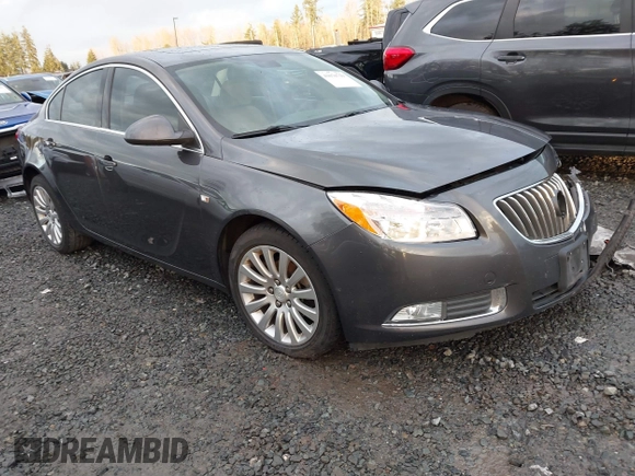 2011 Buick Regal CXL RL4 with VIN W04GS5EC9B1017086, listed as a IAAI auction lot 41070759 with 164,468 mi miles and . Bid and sale history available at DreamBid. Image 1.
